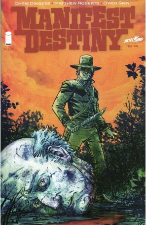 Manifest Destiny 17 published by Image with cover art by Matthew Roberts