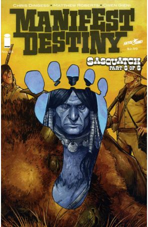 Manifest Destiny 24 published by Image with cover art by Matthew Roberts
