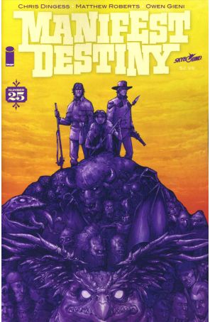 Manifest Destiny 25 published by Image with cover art by Matthew Roberts