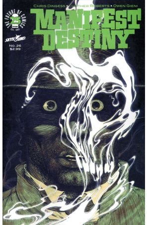 Manifest Destiny 26 published by Image with cover art by Matthew Roberts