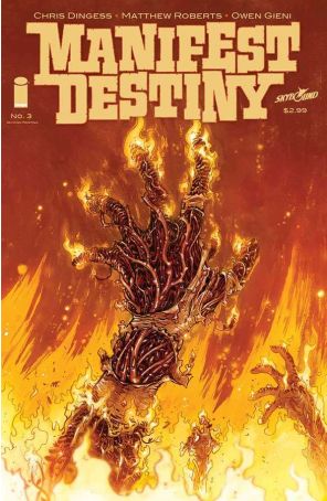 Manifest Destiny 3 (2nd) published by Image with cover art by Matthew Roberts