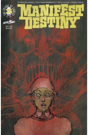 Manifest Destiny 32A published by Image with cover art by Matthew Roberts