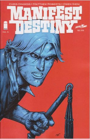 Manifest Destiny 5 published by Image with cover art by Matthew Roberts