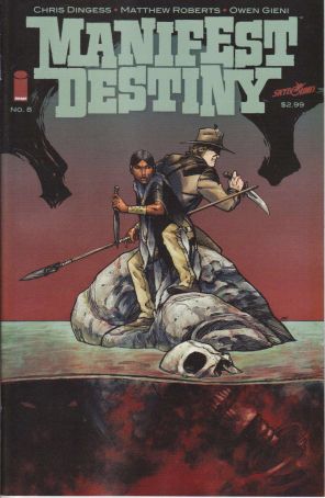 Manifest Destiny 8 published by Image with cover art by Matthew Roberts