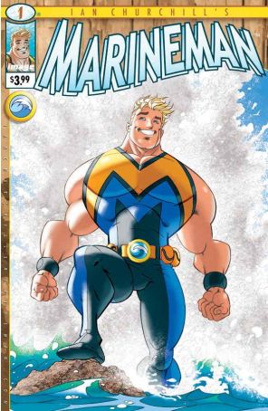 Marineman 1 published by Image with cover art by Ian Churchill