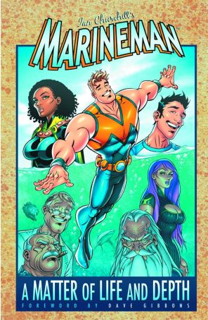 Marineman TPB 1 published by Image with cover art by Ian Churchill