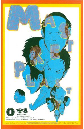Masterplasty 1 (2nd) published by Image with cover art by James Harvey