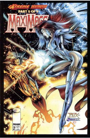 Maximage 2 published by Image with cover art by Andy Park, Lary Stucker, and Drew