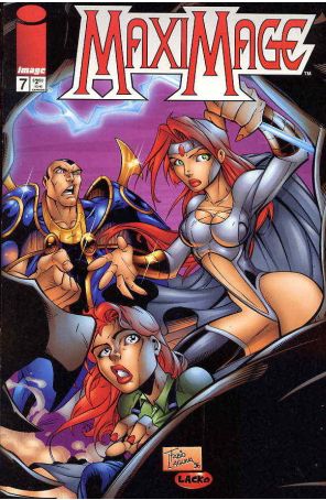 Maximage 7 published by Image with cover art by Fabio Languna and Robert Lacko
