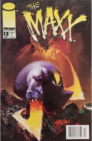 Maxx 13 (Newsstand) published by Image with cover art by Sam Kieth