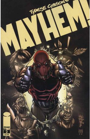 Mayhem (Tyrese Gibson's) 2 published by Image with cover art by Tone Rodriguez