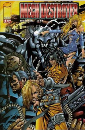 Mech Destroyer 4 published by Image with cover art by Jae-Hwan Kim