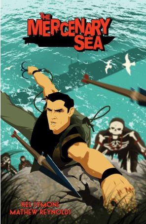 The Mercenary Sea TPB 1 published by Image with cover art by Mathew Reynolds