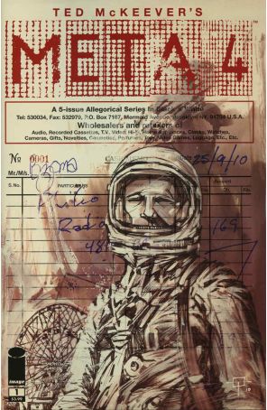 Meta 4 (Image) 1 published by Image with cover art by Ted McKeever and Dana Mooreshead