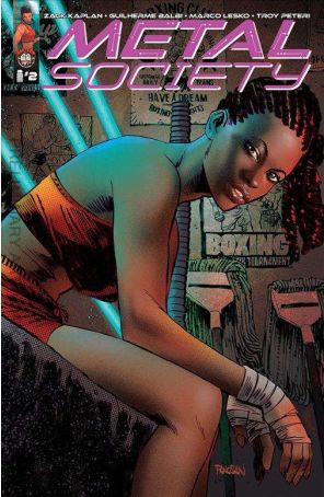 Metal Society 2B published by Image with cover art by Dan Panosian