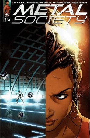 Metal Society 3A published by Image with cover art by Marco Rudy