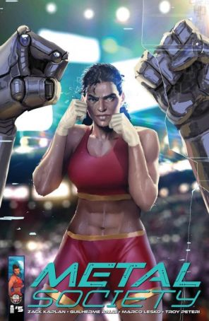 Metal Society 5B published by Image with cover art by Stjepan Sejic