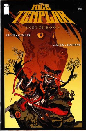 The Mice Templar Sketchbook 1 published by Image with cover art by Michael Avon Oeming