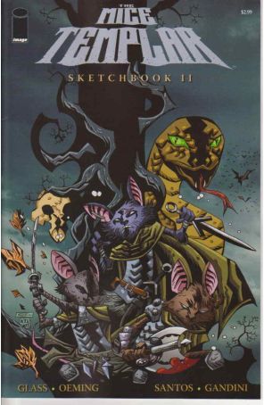 The Mice Templar Sketchbook 2 published by Image with cover art by Victor Santos