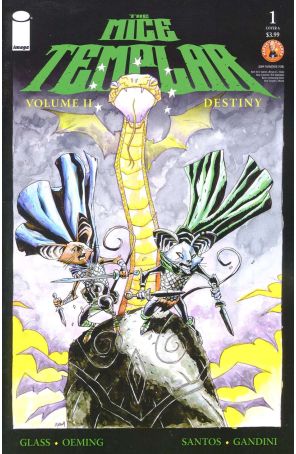 Mice Templar (Vol. 2) 1A published by Image with cover art by Michael Avon Oeming