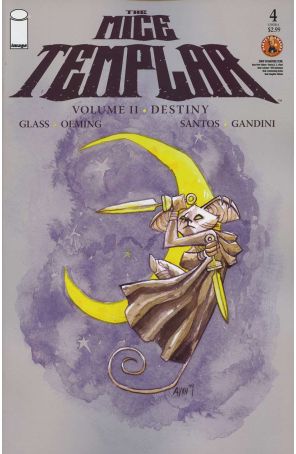 Mice Templar (Vol. 2) 4A published by Image with cover art by Michael Avon Oeming