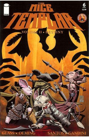 Mice Templar (Vol. 2) 6B published by Image with cover art by Victor Santos