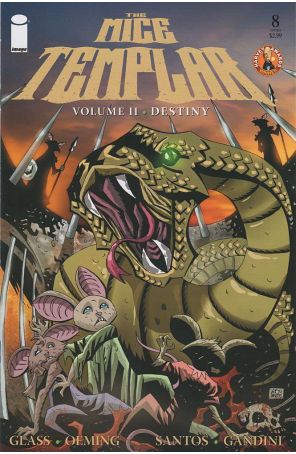 Mice Templar (Vol. 2) 8B published by Image with cover art by Victor Santos