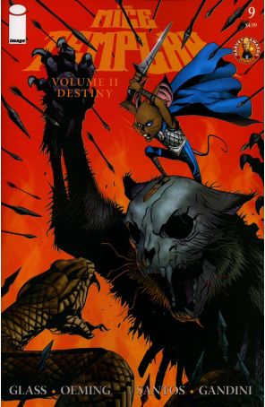 Mice Templar (Vol. 2) 9 published by Image with cover art by Michael Golden