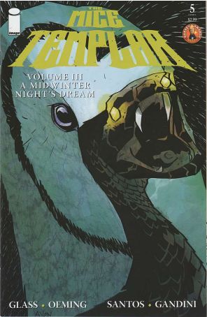 Mice Templar (Vol. 3) 5A published by Image with cover art by Michael Avon Oeming