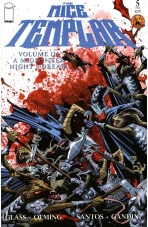 Mice Templar (Vol. 3) 5B published by Image with cover art by Victor Santos