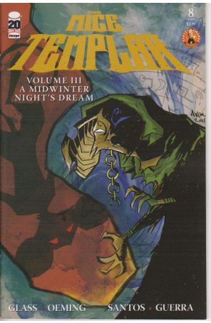 Mice Templar (Vol. 3) 8A published by Image with cover art by Michael Avon Oeming