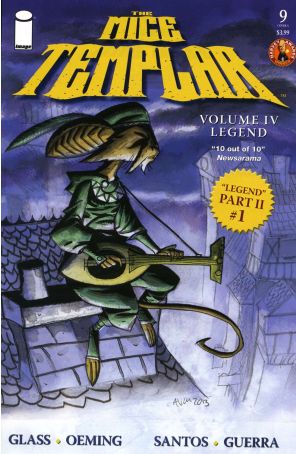 Mice Templar (Vol. 4): Legend 9A published by Image with cover art by Michael Avon Oeming