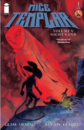 Mice Templar (Vol. 5): Night's End 1A published by Image with cover art by Michael Avon Oeming