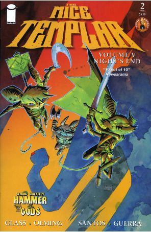 Mice Templar (Vol. 5): Night's End 2A published by Image with cover art by Michael Avon Oeming