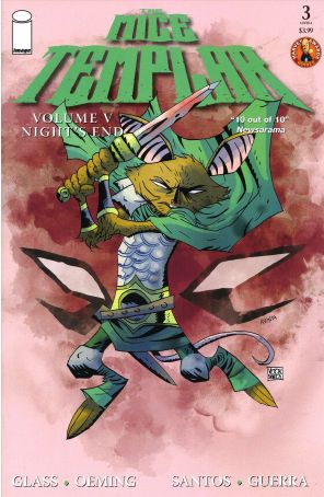 Mice Templar (Vol. 5): Night's End 3A published by Image with cover art by Victor Santos