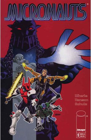 Micronauts (Image) 1 published by Image with cover art by Dave Johnson
