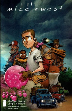 Middlewest 13 published by Image with cover art by Jorge Corona