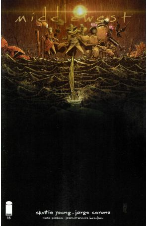 Middlewest 15 published by Image with cover art by Jorge Corona