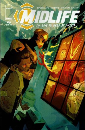Midlife (Or How to Hero at Fifty) 6 published by Image with cover art by Stefano Simeone