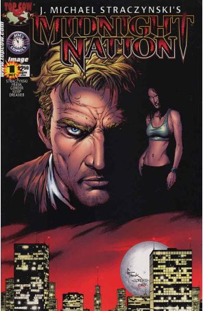 Midnight Nation 1A published by Image with cover art by Gary Frank