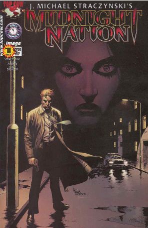 Midnight Nation 1 published by Image with cover art by Gary Frank