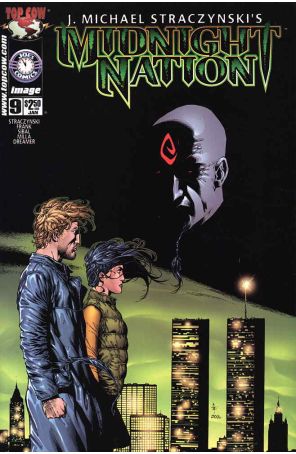 Midnight Nation 9 published by Image with cover art by Gary Frank