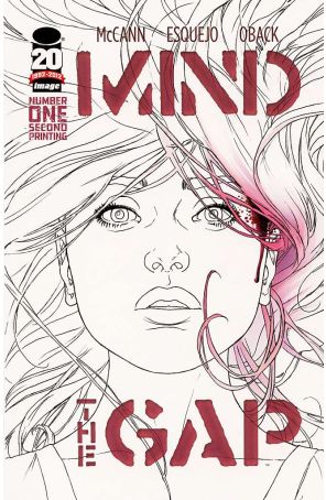 Mind the Gap 1 (2nd) published by Image with cover art by Rodin Esquejo