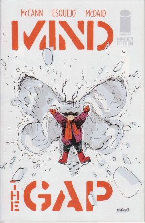 Mind the Gap 15B published by Image with cover art by Dan McDaid