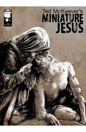 Miniature Jesus 1 published by Image with cover art by Ted McKeever