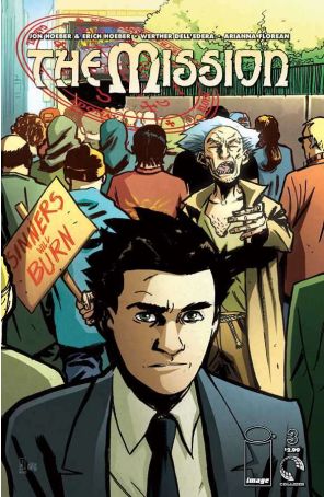 Mission 3 published by Image with cover art by Werther Dell’edera