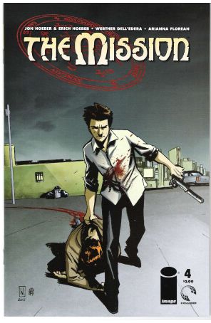 Mission 4 published by Image with cover art by Werther Dell’edera
