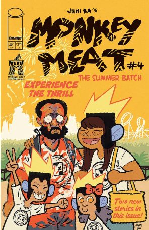 Monkey Meat: The Summer Batch 4 published by Image with cover art by Juni Ba