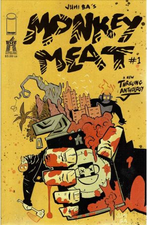 Monkey Meat 1 published by Image with cover art by Juni Ba