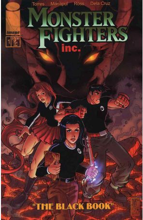 Monster Fighters Inc.: The Black Book 1 published by Image with cover art by Francis Manapul